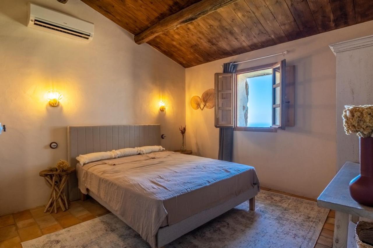 A Vigna - Caseddu A Punta Vue Mer Et Piscine Viggianello Экстерьер фото